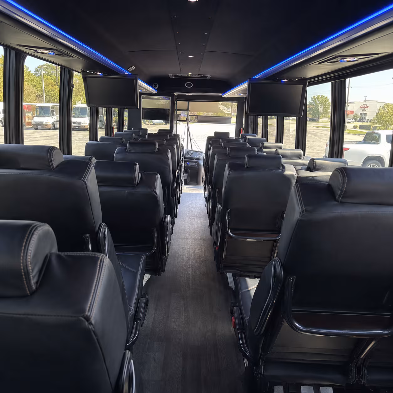 oxnard religious group transportation onboard seating
