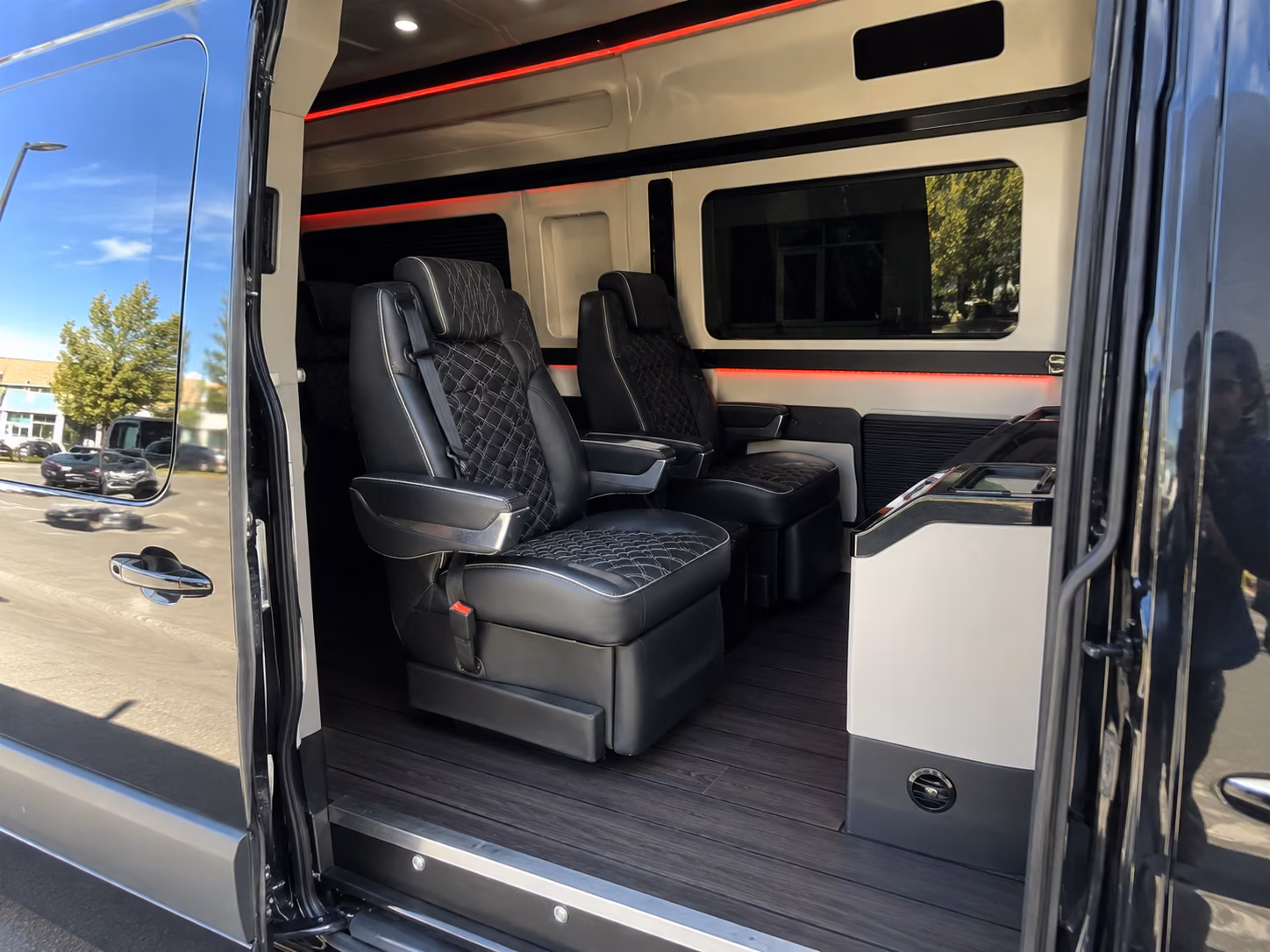 oxnard school event transportation onboard seating